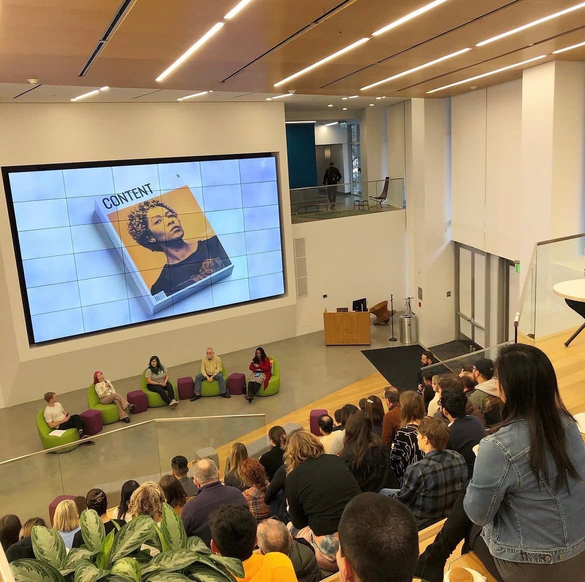 Flow creative community panel at Adobe Headquarters in San Jose