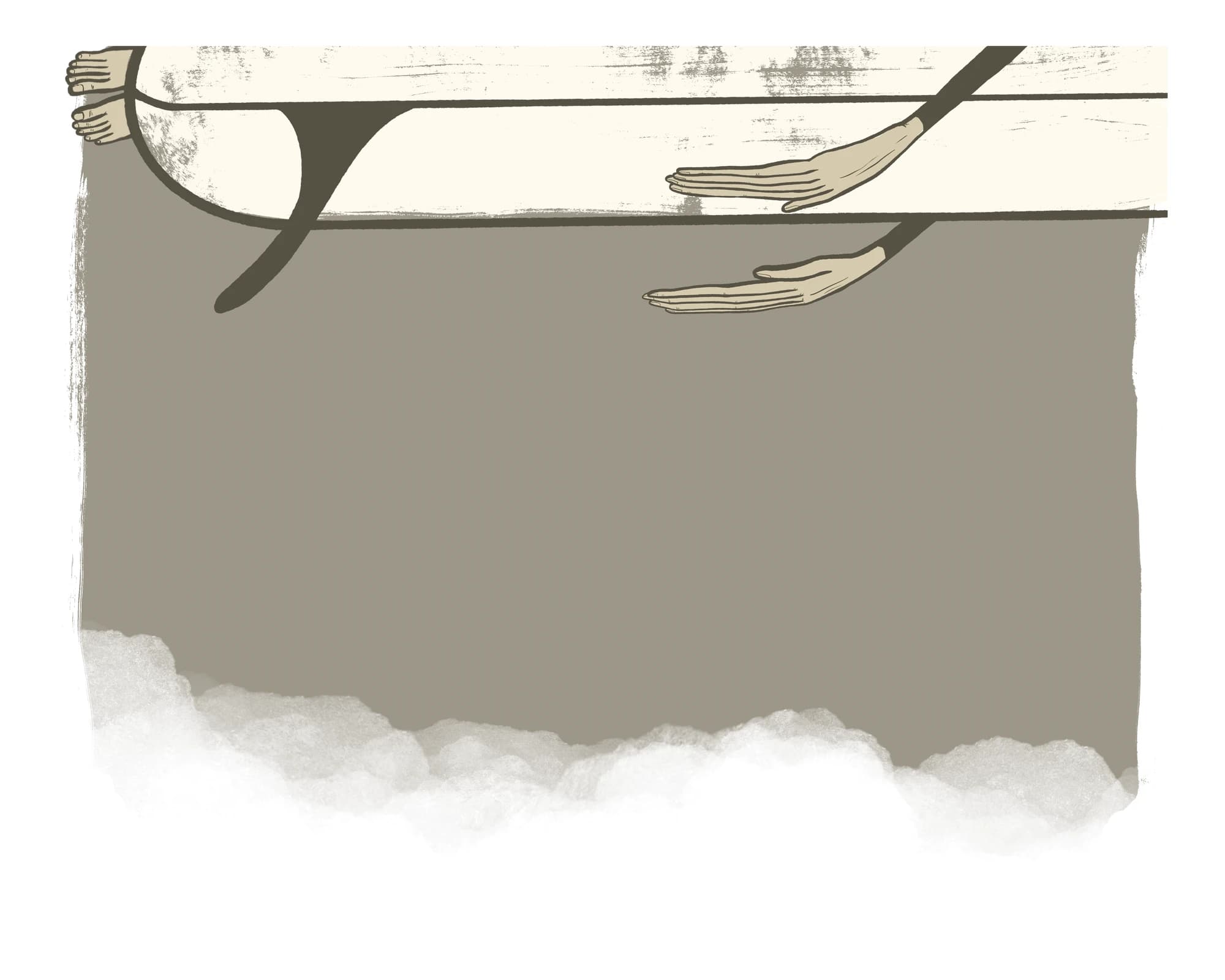 Lofty surf art print