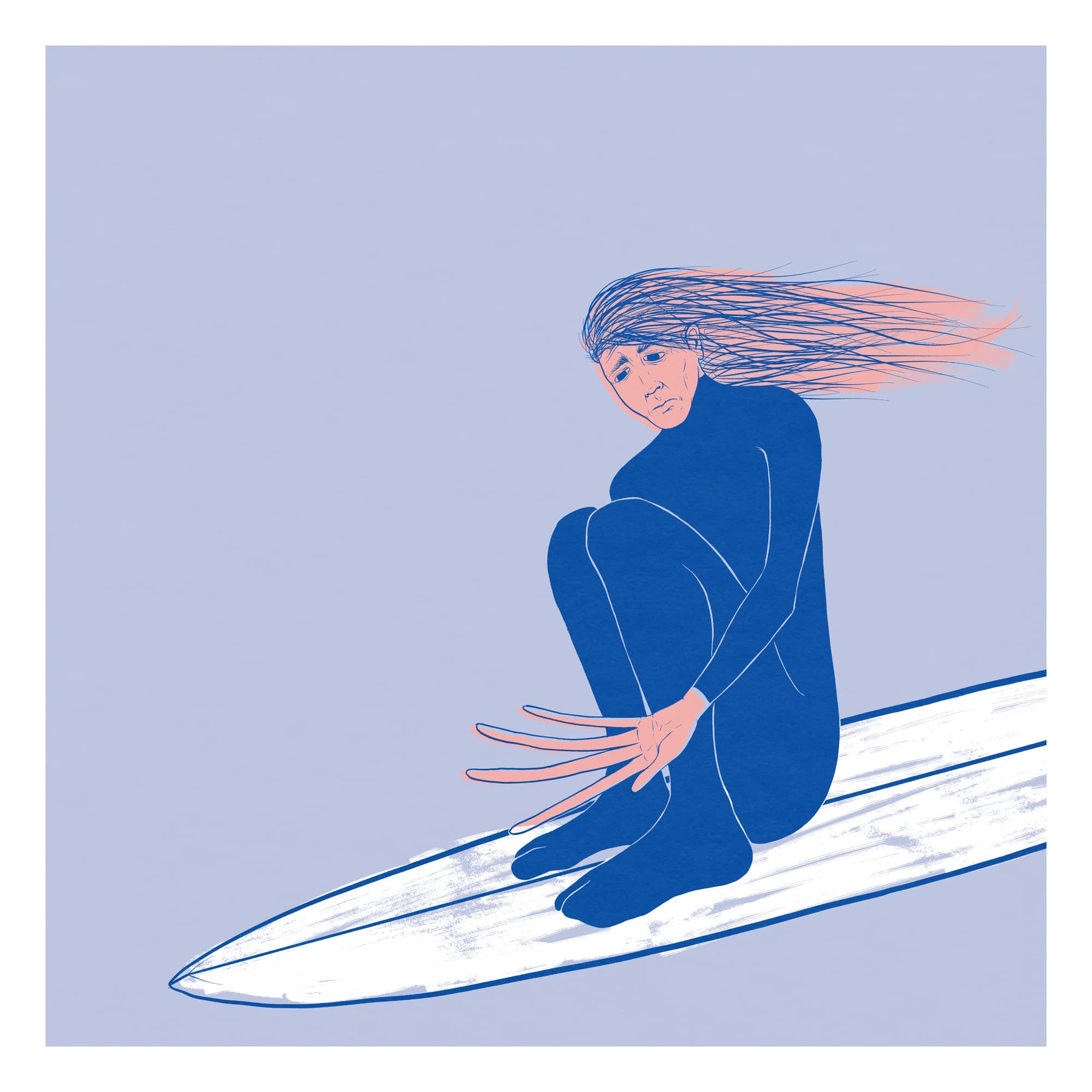 Mull Over surf art print