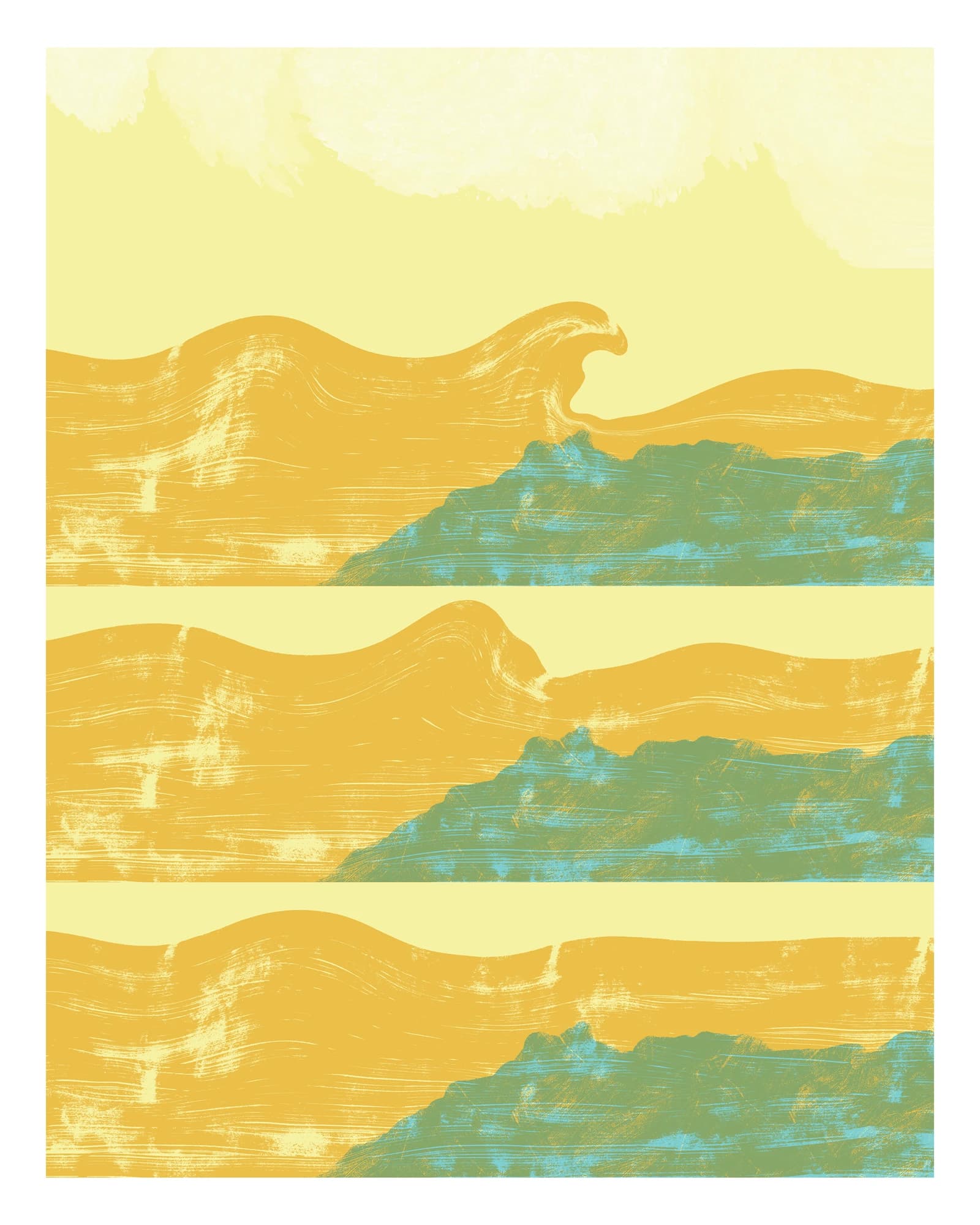 Shore Energy N.2 surf art print