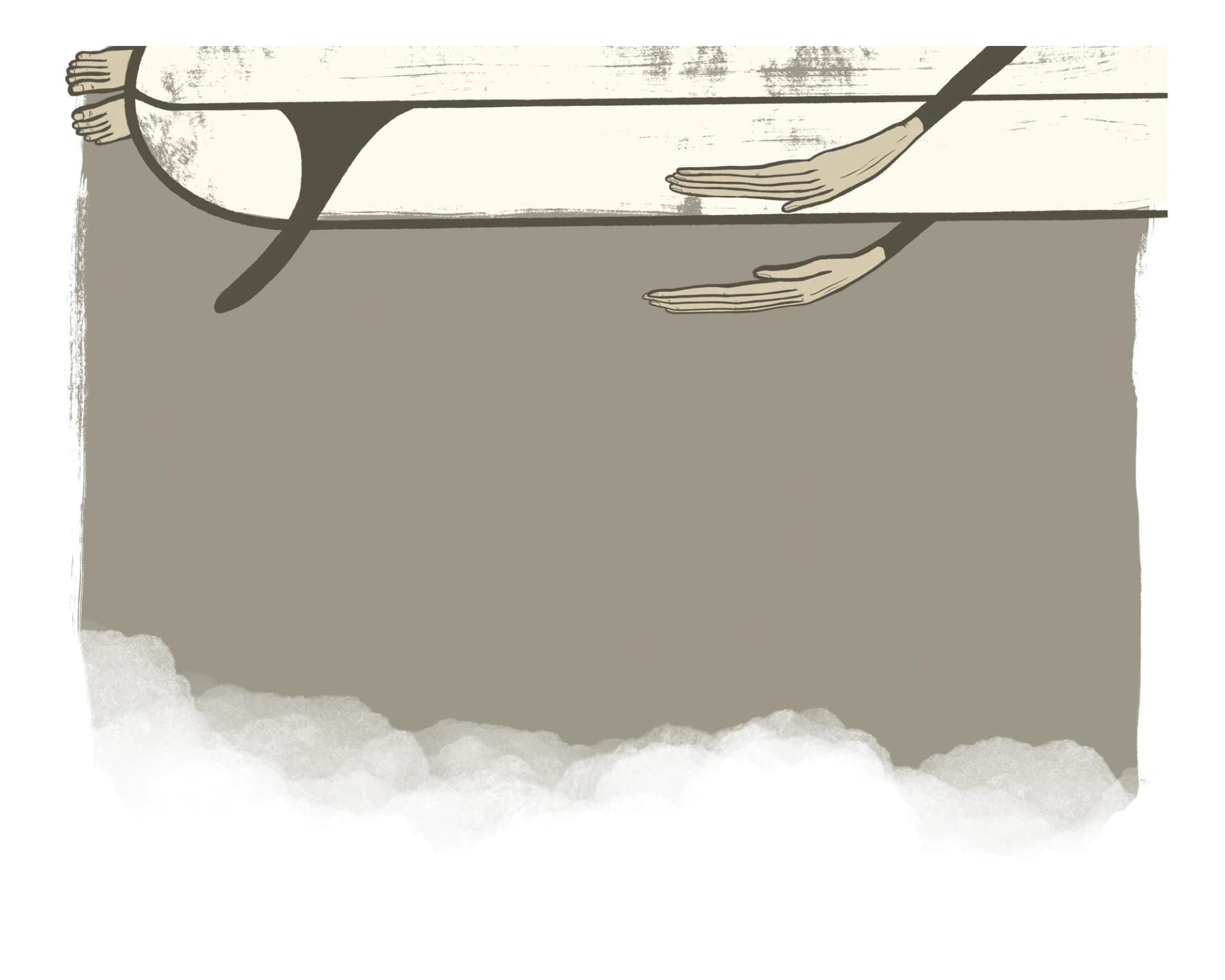 Lofty surf art print