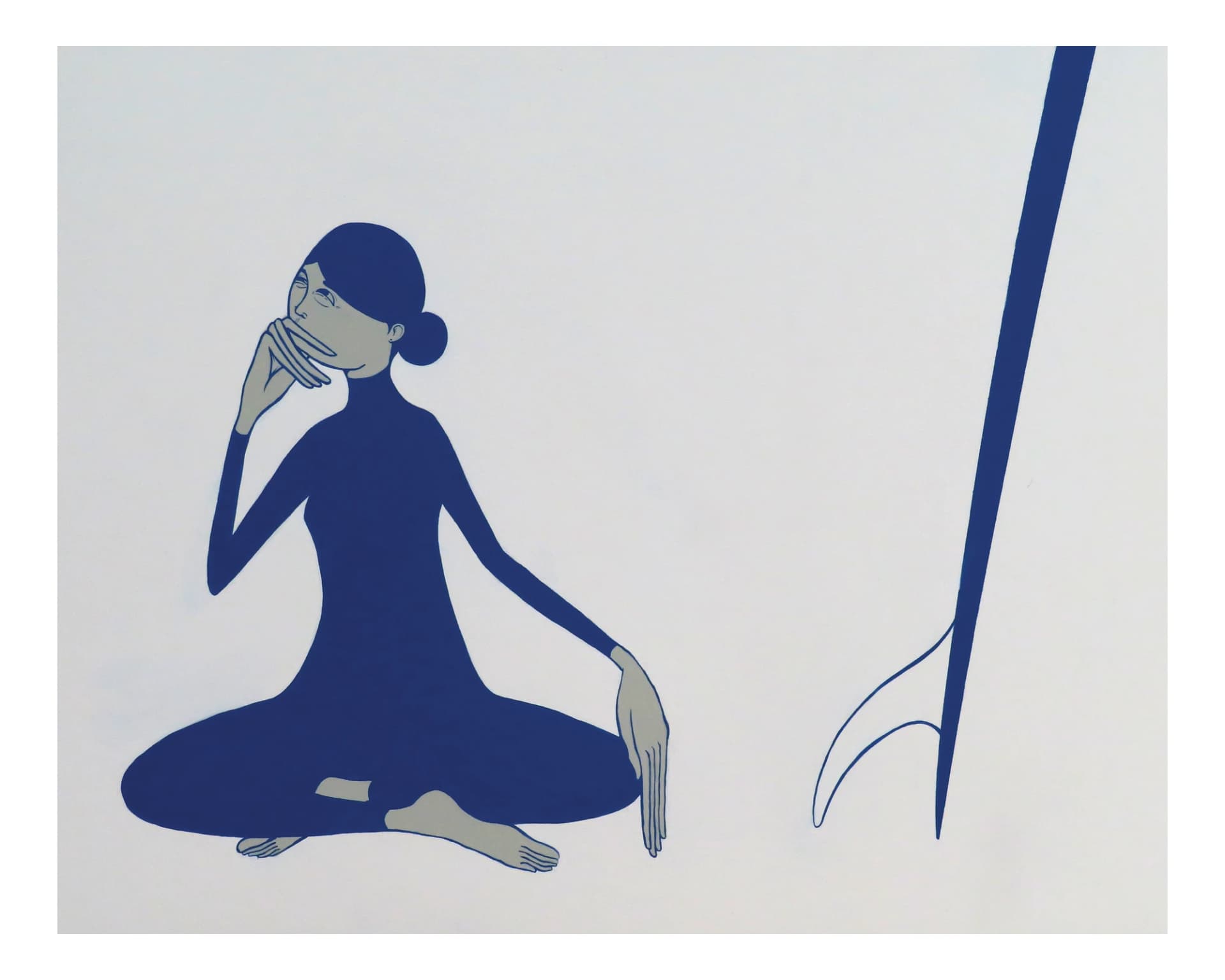 Ponder surf art print