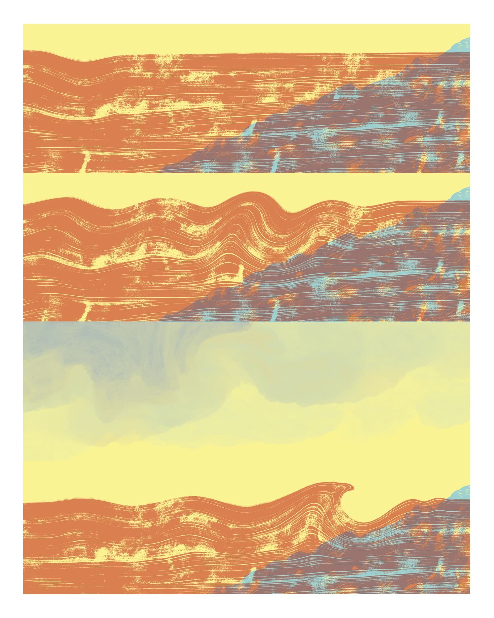 Shore Energy N.1 surf art print