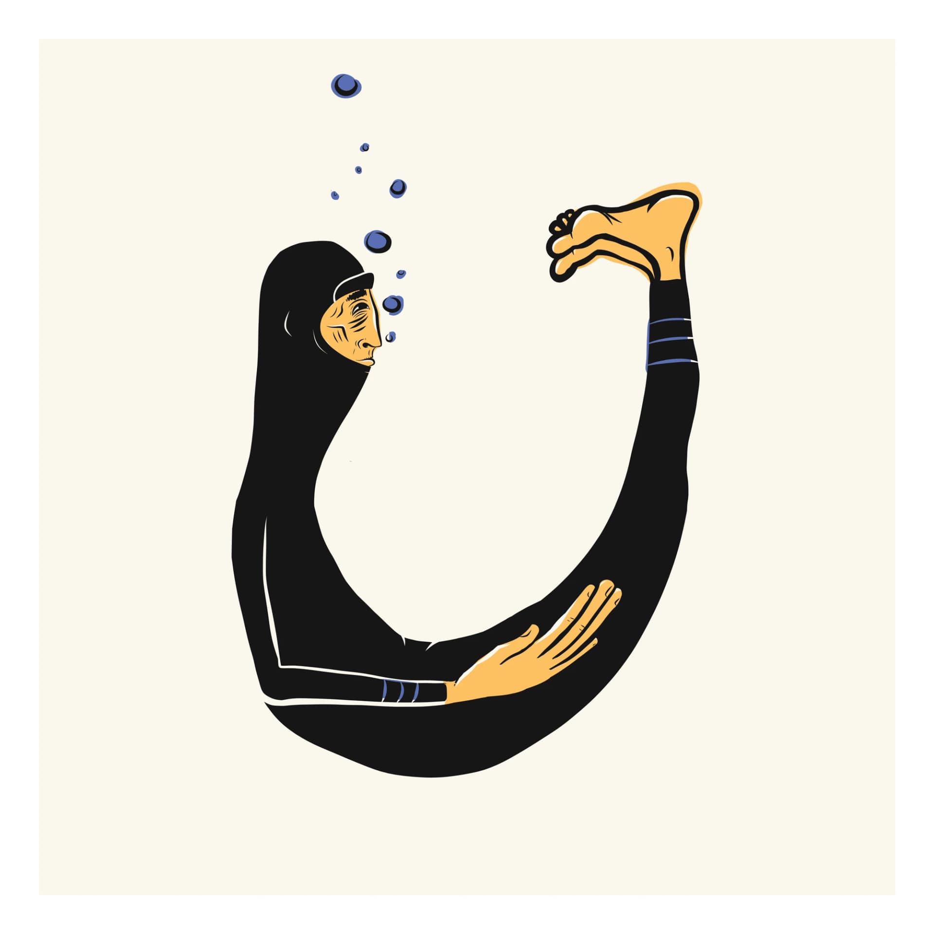 Sunk surf art print